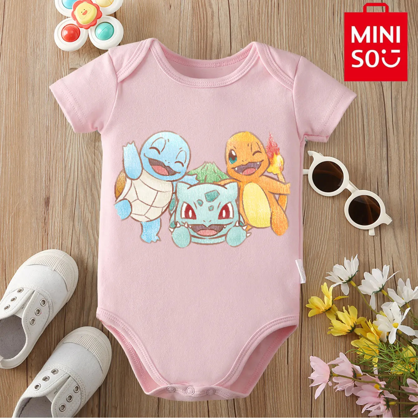 Body Bébé Tom et Jerry - 100% Coton - Doux et Confortable - 0-12 mois