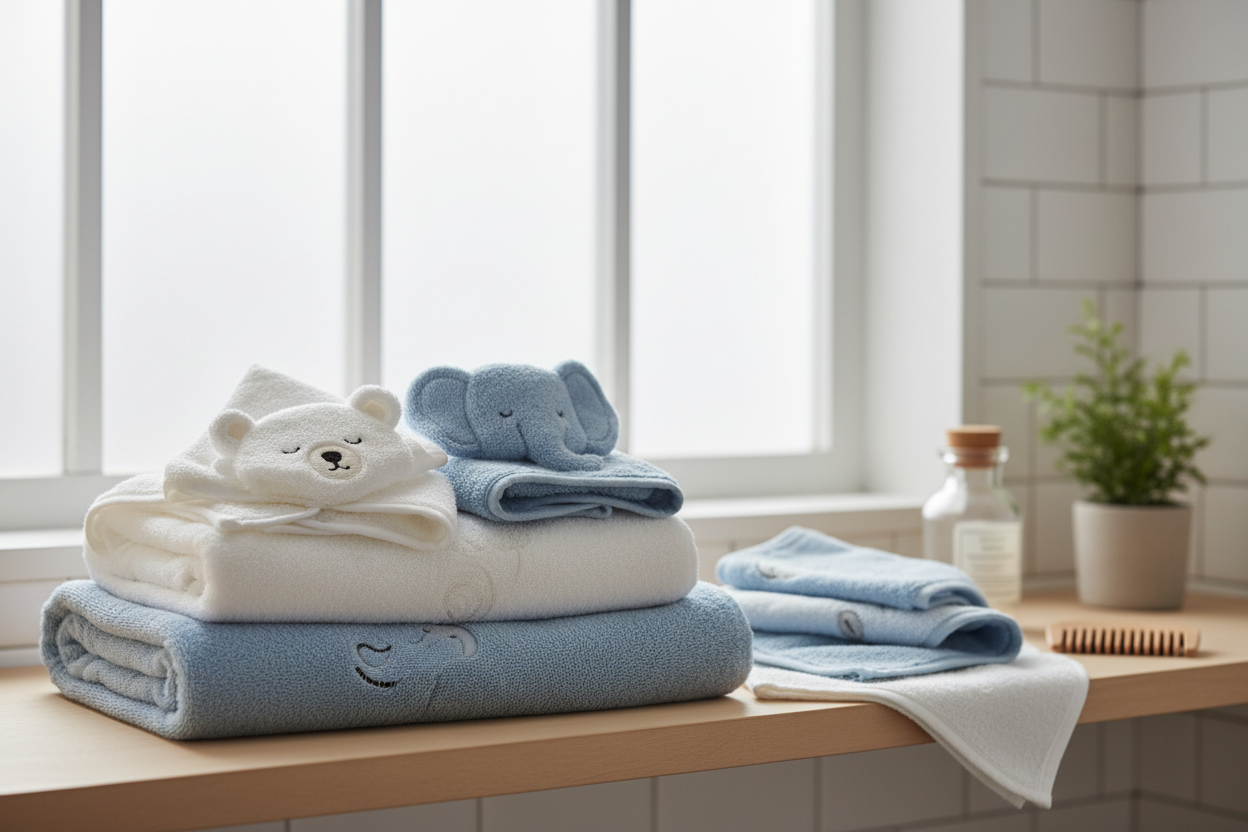 Linge de bain bébé et accessoires 🎉💙