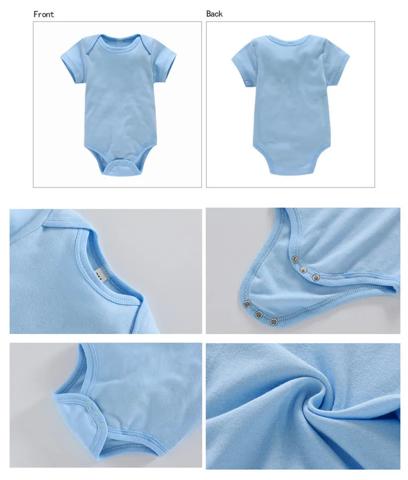 Body bébé "Daddy Is My Hero" imprimé doré - Barboteuse amusante pour nouveau-né fille et garçon