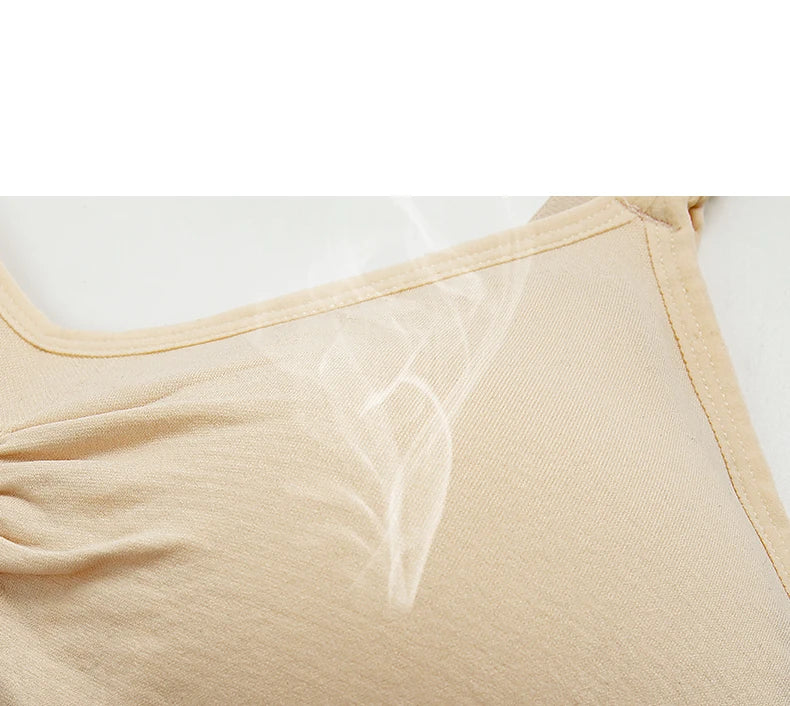 Soutien-gorge d'allaitement respirant sans couture - Soutien-gorge de maternité grande taille avec maintien