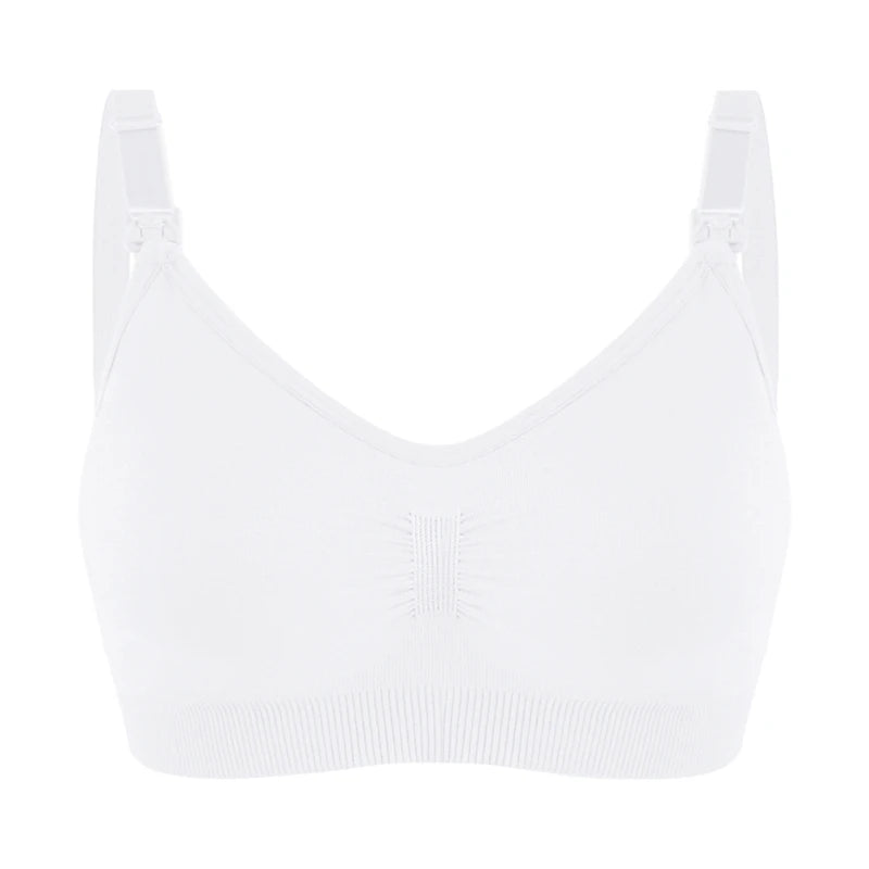 Soutien-gorge d'allaitement respirant sans couture - Soutien-gorge de maternité grande taille avec maintien
