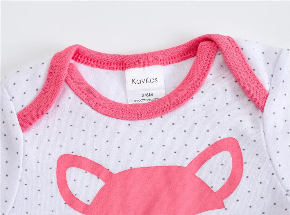 Bodies bébé fille lot de 3 ou 6 pièces - Vêtements d'été en coton manches courtes pour nouveau-nés 0-3 mois