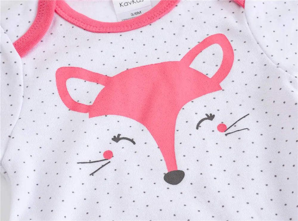 Bodies bébé fille lot de 3 ou 6 pièces - Vêtements d'été en coton manches courtes pour nouveau-nés 0-3 mois