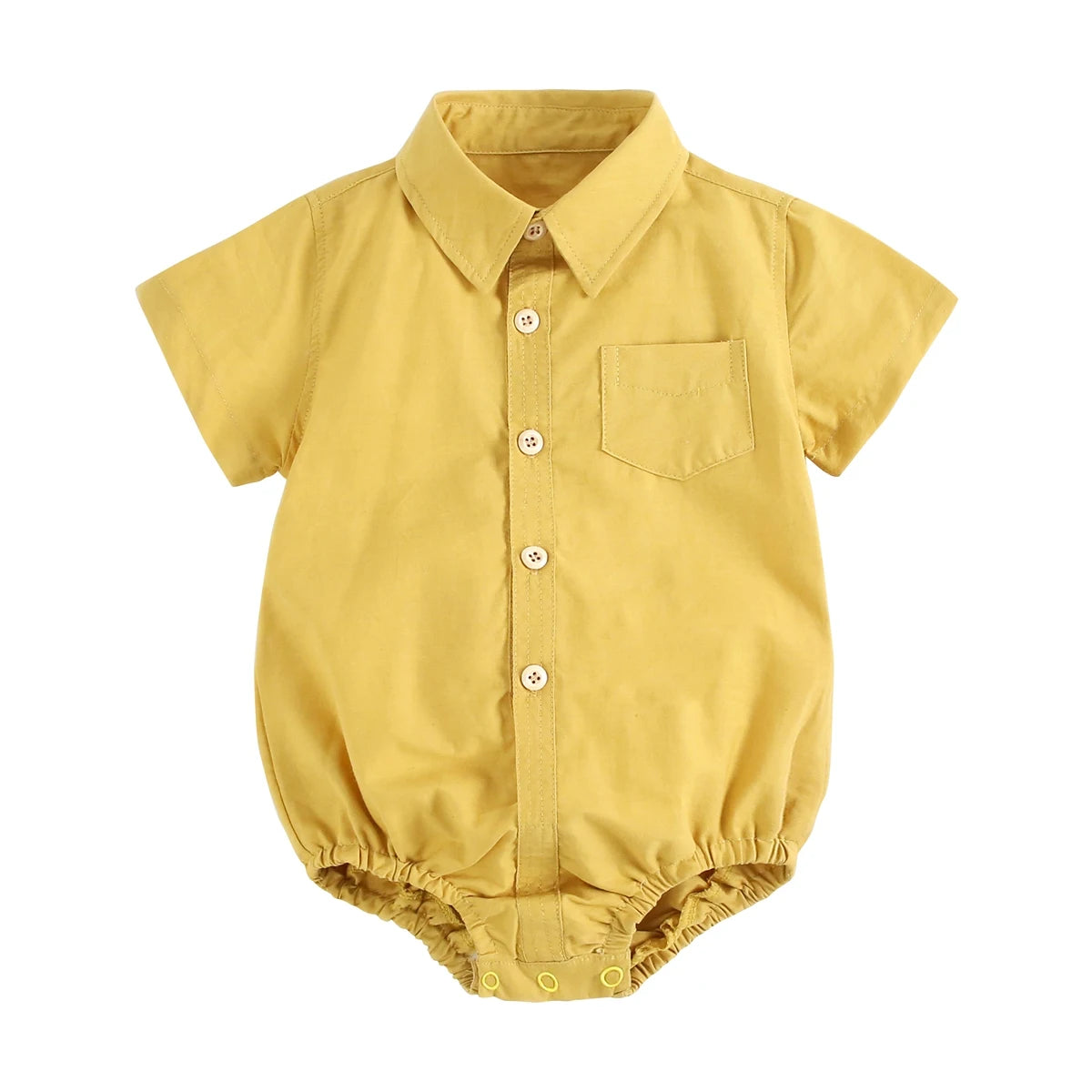 Body Manches Courtes pour Bébé Garçon - Coton Doux - Motif Carreaux - 0 à 12 mois