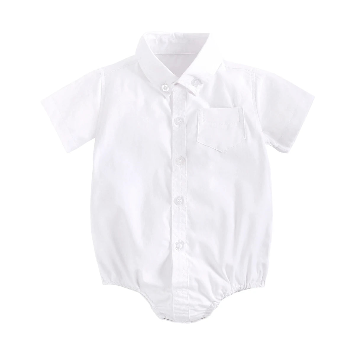 Body Manches Courtes pour Bébé Garçon - Coton Doux - Motif Carreaux - 0 à 12 mois