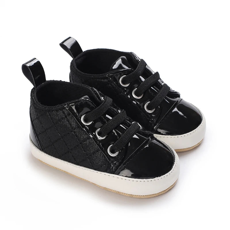 Chaussures de marche bébé semelles souples antidérapantes - Chaussures sport décontractées printemps automne pour premiers pas