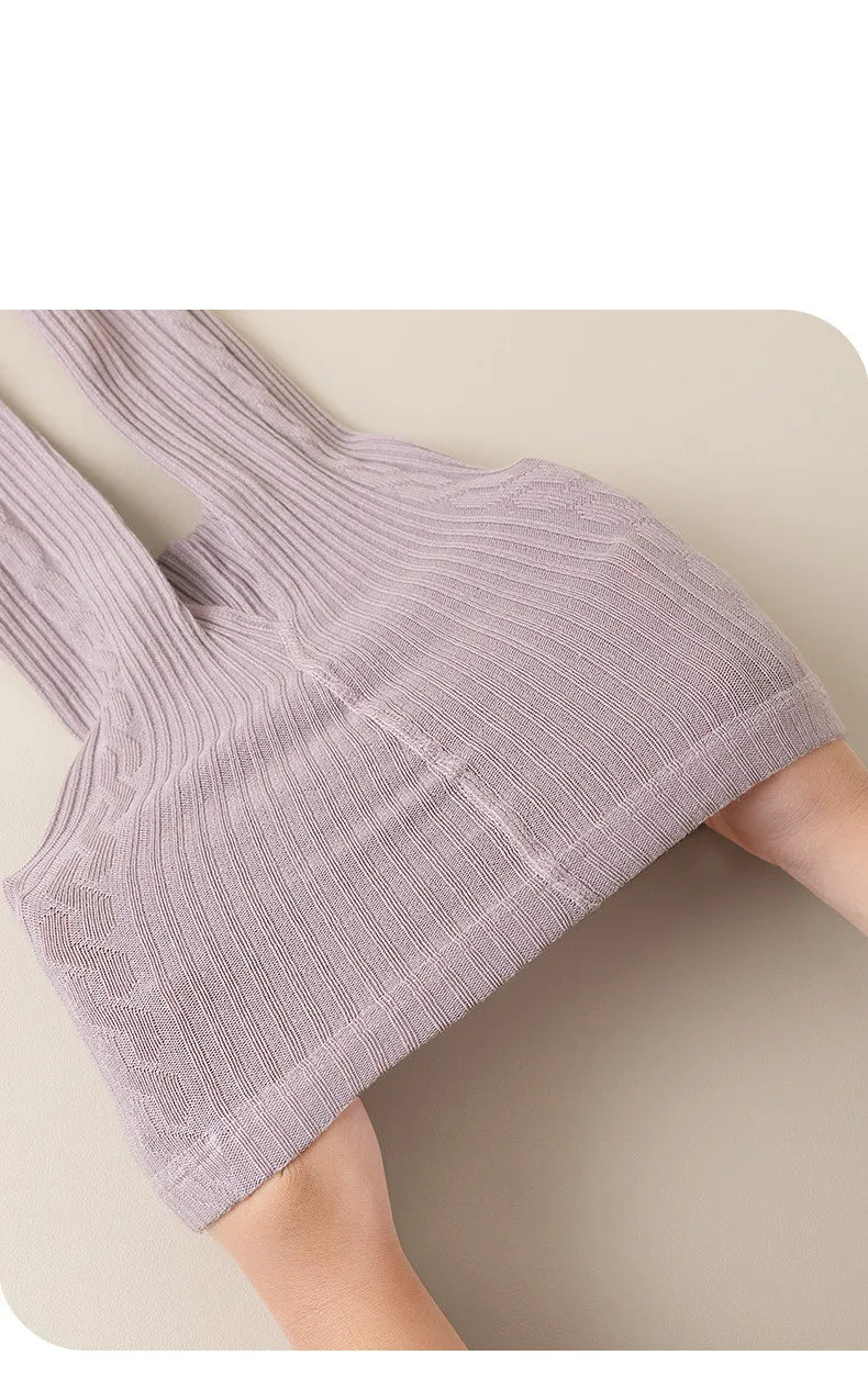 Collants en coton pour filles 0-12 ans - Collants respirants printemps automne hiver pour enfant et bébé