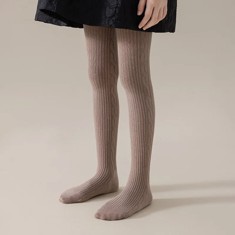 Collants en coton pour filles 0-12 ans - Collants respirants printemps automne hiver pour enfant et bébé