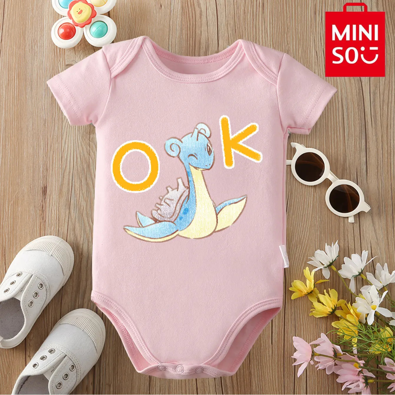 Body Bébé Tom et Jerry - 100% Coton - Doux et Confortable - 0-12 mois