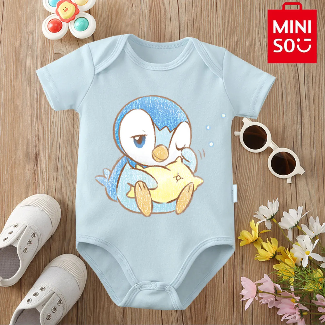 Body Bébé Tom et Jerry - 100% Coton - Doux et Confortable - 0-12 mois