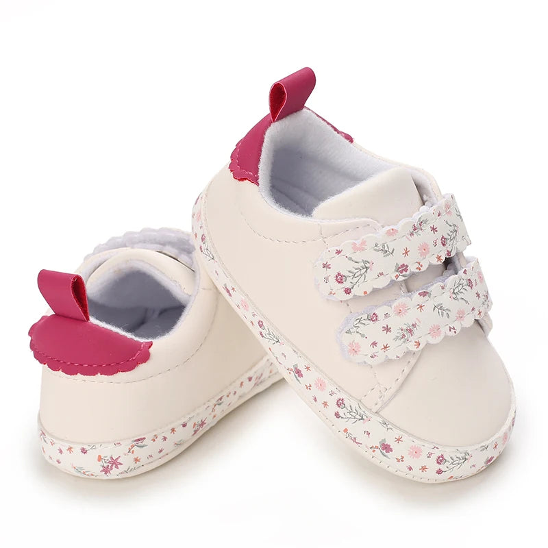 Chaussures de marche bébé semelles souples antidérapantes - Chaussures sport décontractées printemps automne pour premiers pas