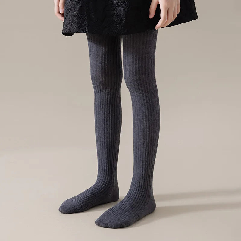 Collants en coton pour filles 0-12 ans - Collants respirants printemps automne hiver pour enfant et bébé