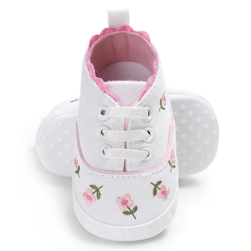 Chaussures de marche bébé semelles souples antidérapantes - Chaussures sport décontractées printemps automne pour premiers pas