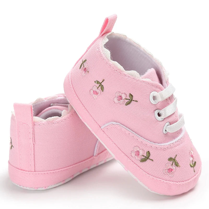 Chaussures de marche bébé semelles souples antidérapantes - Chaussures sport décontractées printemps automne pour premiers pas