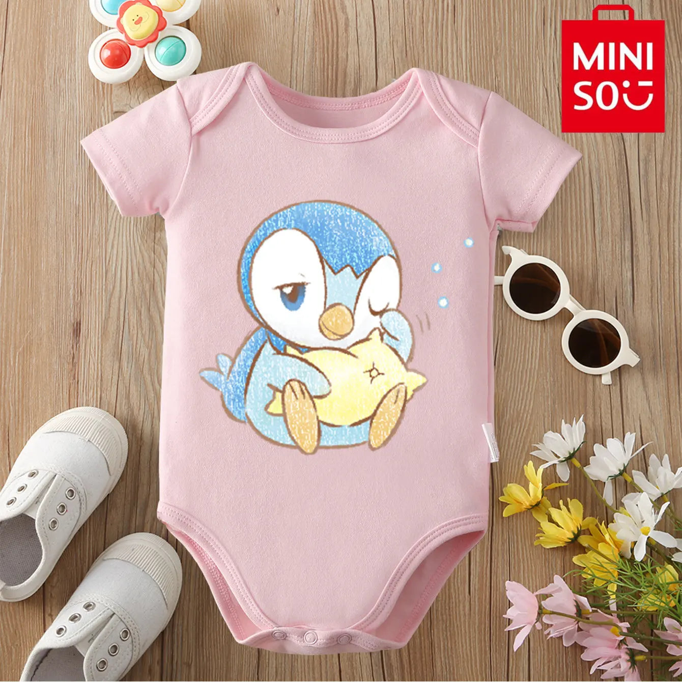 Body Bébé Tom et Jerry - 100% Coton - Doux et Confortable - 0-12 mois