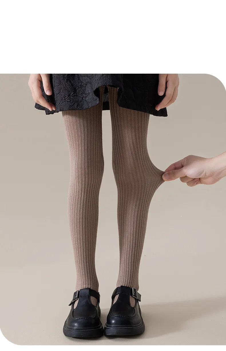 Collants en coton pour filles 0-12 ans - Collants respirants printemps automne hiver pour enfant et bébé