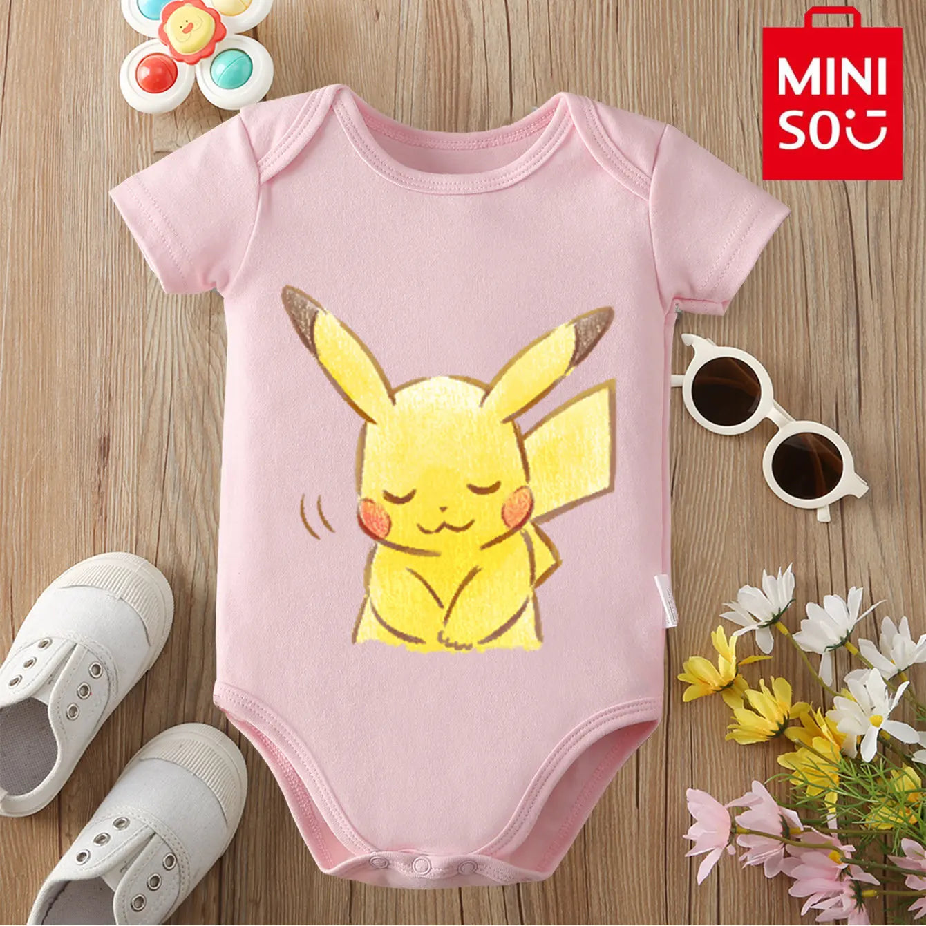 Body Bébé Tom et Jerry - 100% Coton - Doux et Confortable - 0-12 mois