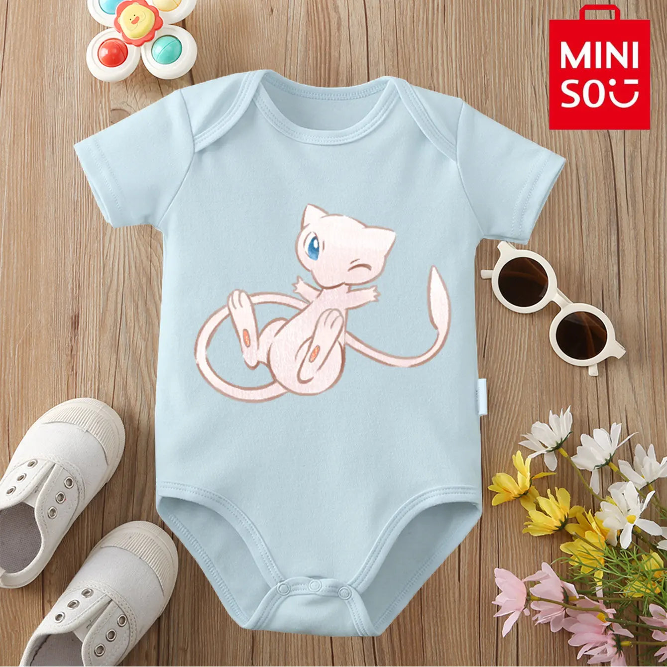 Body Bébé Tom et Jerry - 100% Coton - Doux et Confortable - 0-12 mois