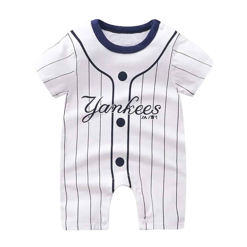 Combinaison d'été pour bébé fille et garçon de 0 à 12 mois - Déguisement bébé - Vêtements bébé en coton - Motif dessin animé