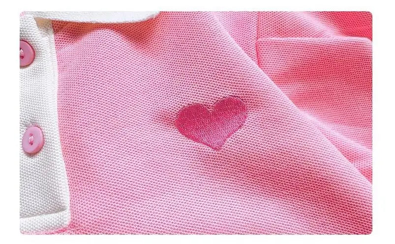 Robe d'été fille à col rayée motif fraise - Robe décontractée pour filles de 1 à 10 ans