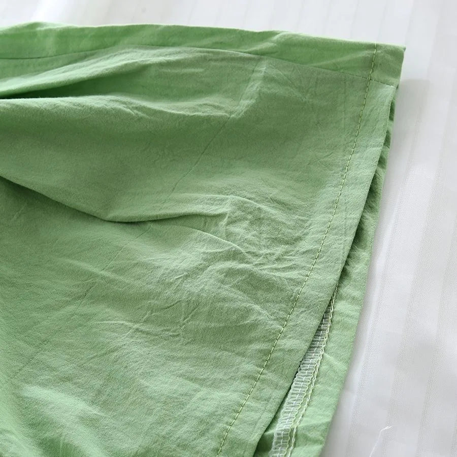 Ensemble fille 2 pièces imprimé fleurs - T-shirt manches courtes + Short - Tenue d'été décontractée