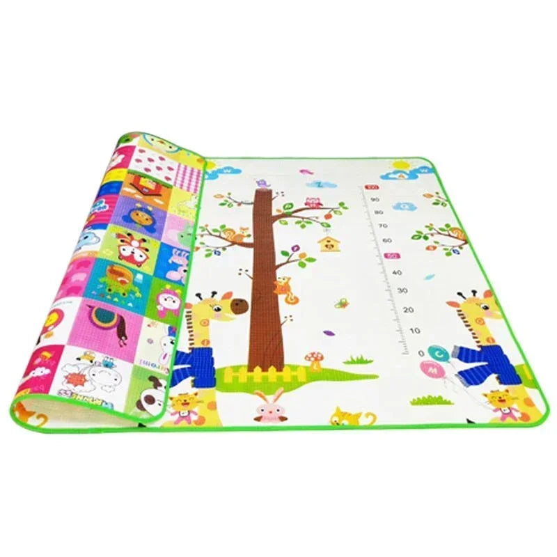 Tapis de Jeu pour Bébé - EPE Non-Toxique - 5 Tailles - Double Face - Sécurité Enfant