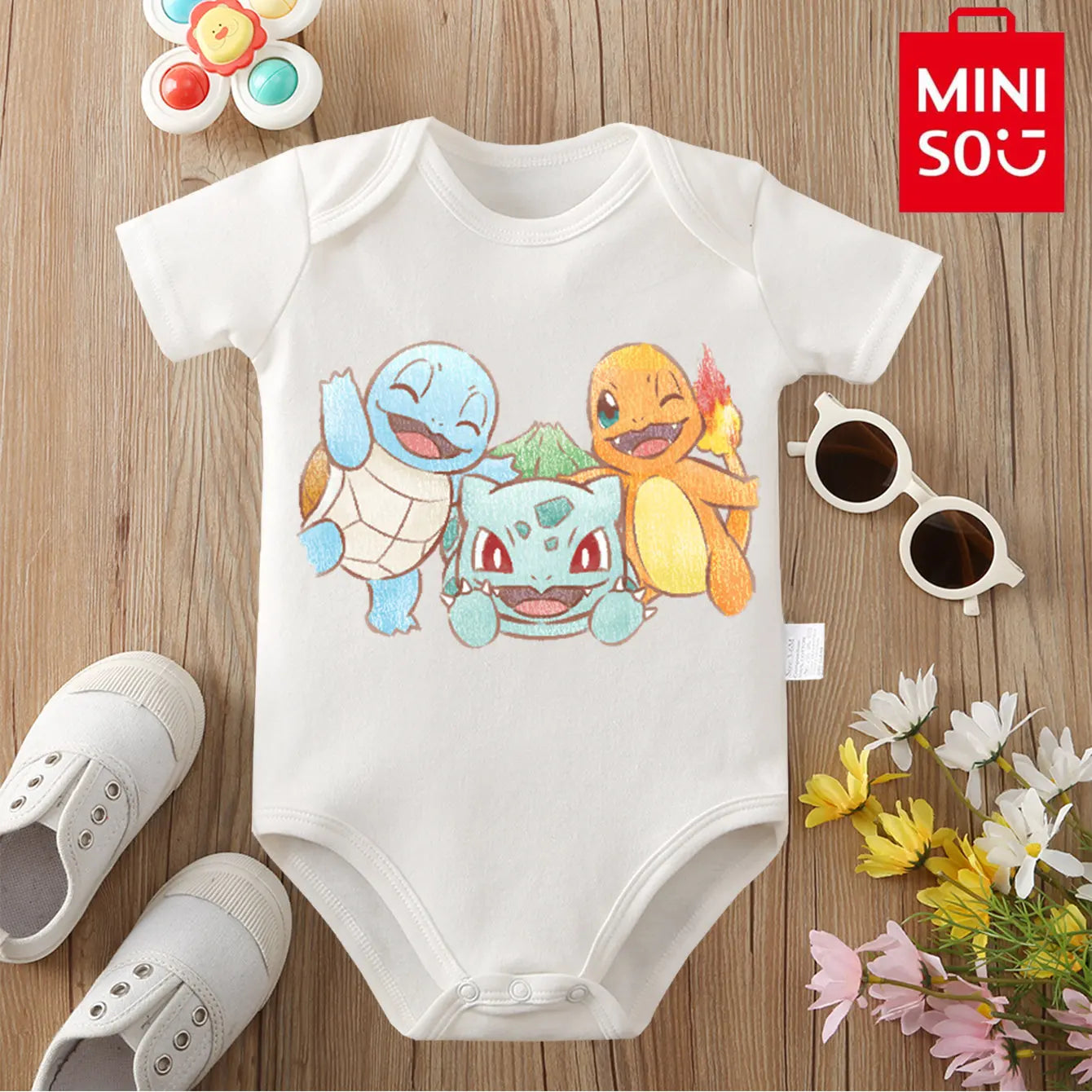 Body Bébé Tom et Jerry - 100% Coton - Doux et Confortable - 0-12 mois