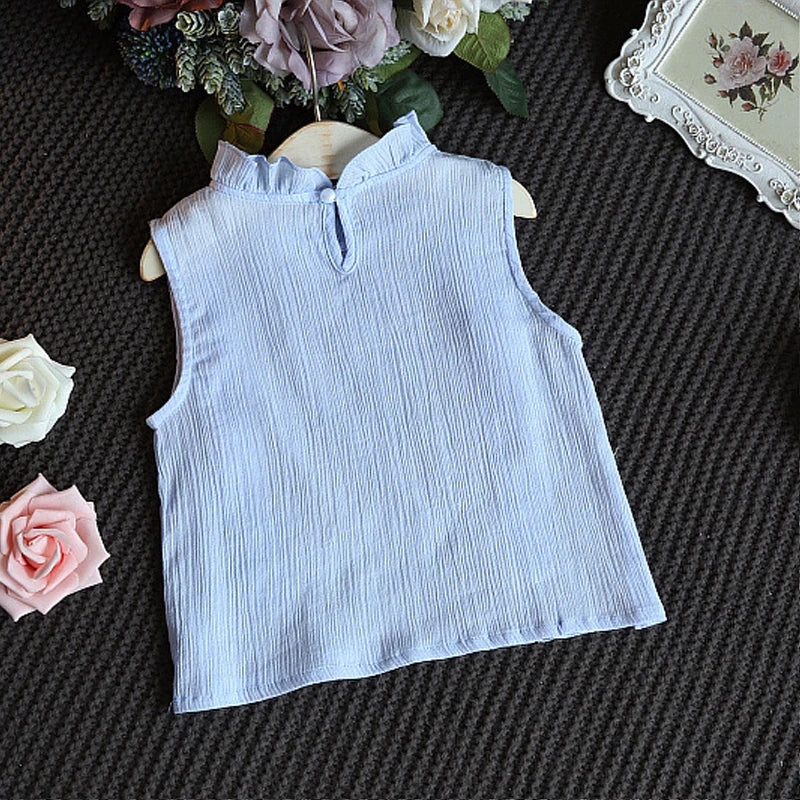 Ensemble 2 pièces pour bébé fille - Robe à col rond imprimé nœud et volants + chapeau - Idéal pour les nouveau-nés de 0 à 9 mois