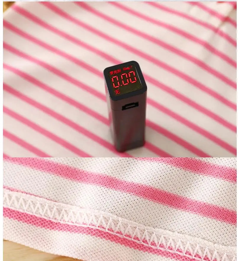Robe d'été fille à col rayée motif fraise - Robe décontractée pour filles de 1 à 10 ans