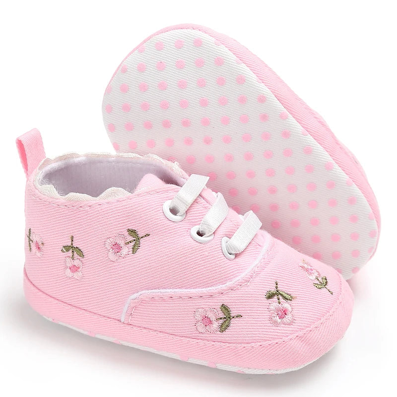 Chaussures de marche bébé semelles souples antidérapantes - Chaussures sport décontractées printemps automne pour premiers pas
