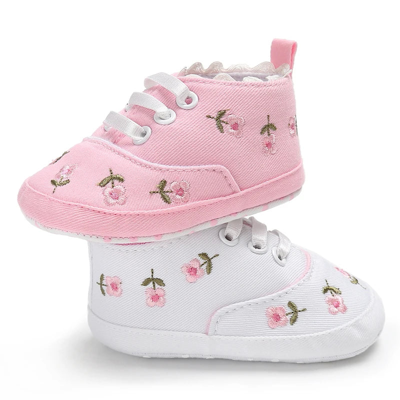 Chaussures de marche bébé semelles souples antidérapantes - Chaussures sport décontractées printemps automne pour premiers pas