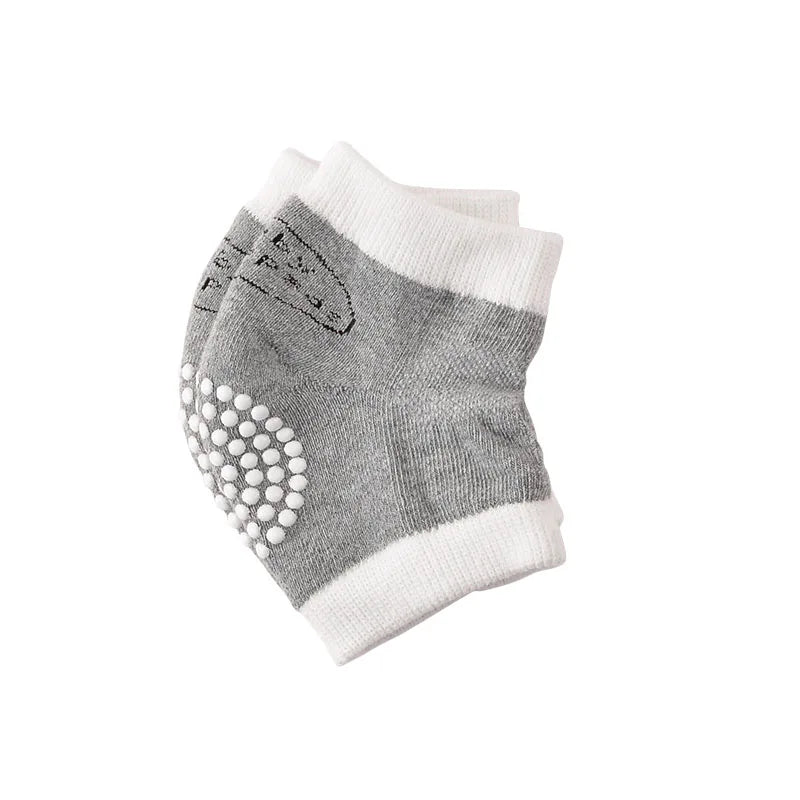 Genouillères Bébé Respirantes - Protection Genoux - Coton Doux - 0-3 ans