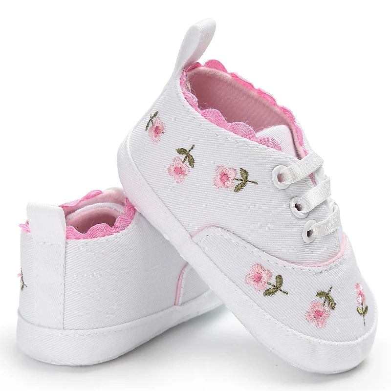 Chaussures de marche bébé semelles souples antidérapantes - Chaussures sport décontractées printemps automne pour premiers pas