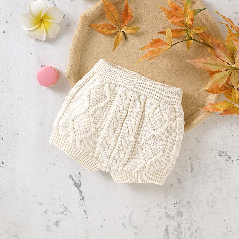 Ensemble Nouveau-né Tricoté - Pull + Pantalon - Coton Doux - 0 à 18 mois
