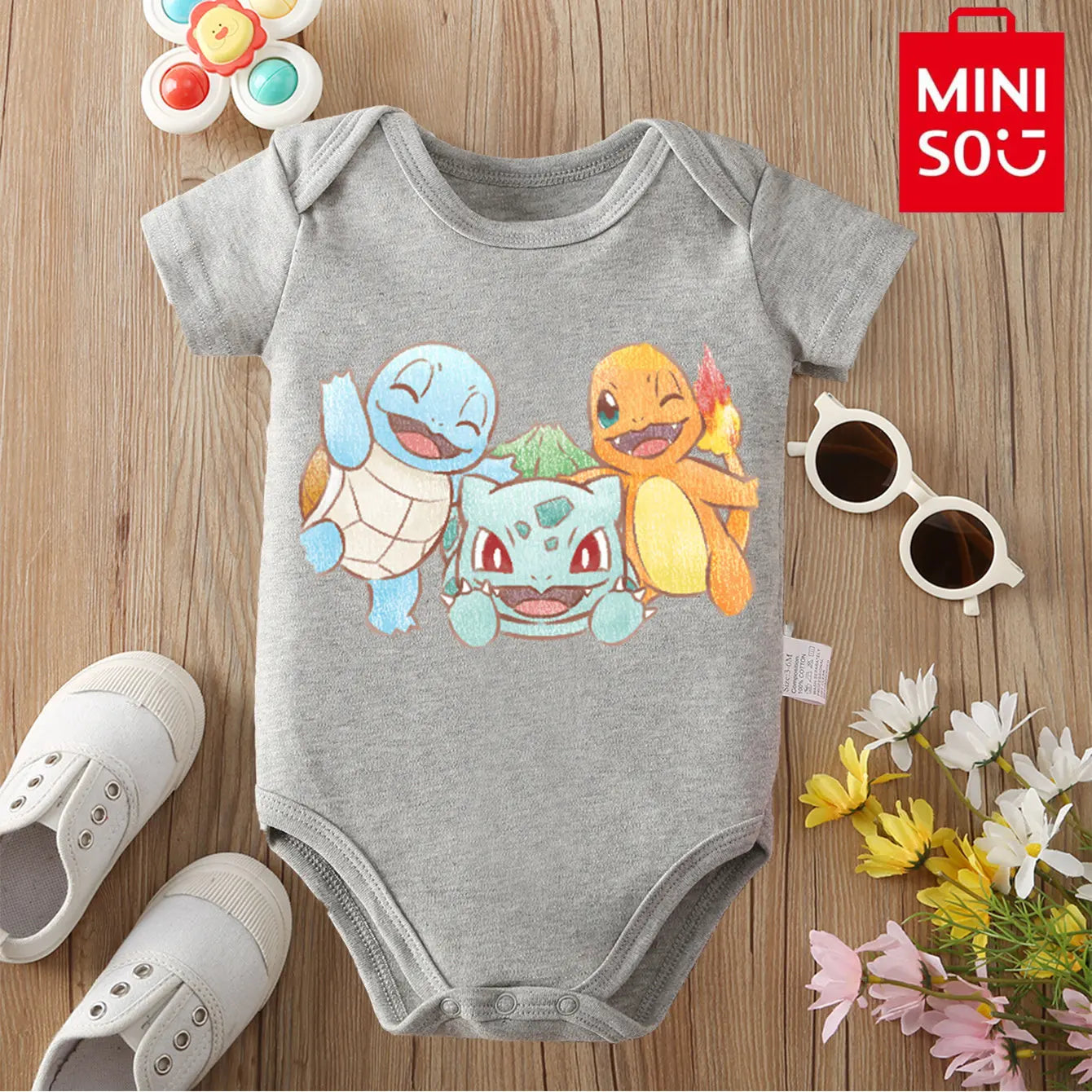 Body Bébé Tom et Jerry - 100% Coton - Doux et Confortable - 0-12 mois