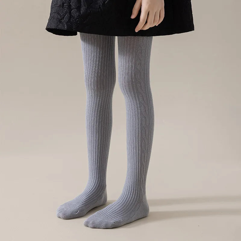 Collants en coton pour filles 0-12 ans - Collants respirants printemps automne hiver pour enfant et bébé