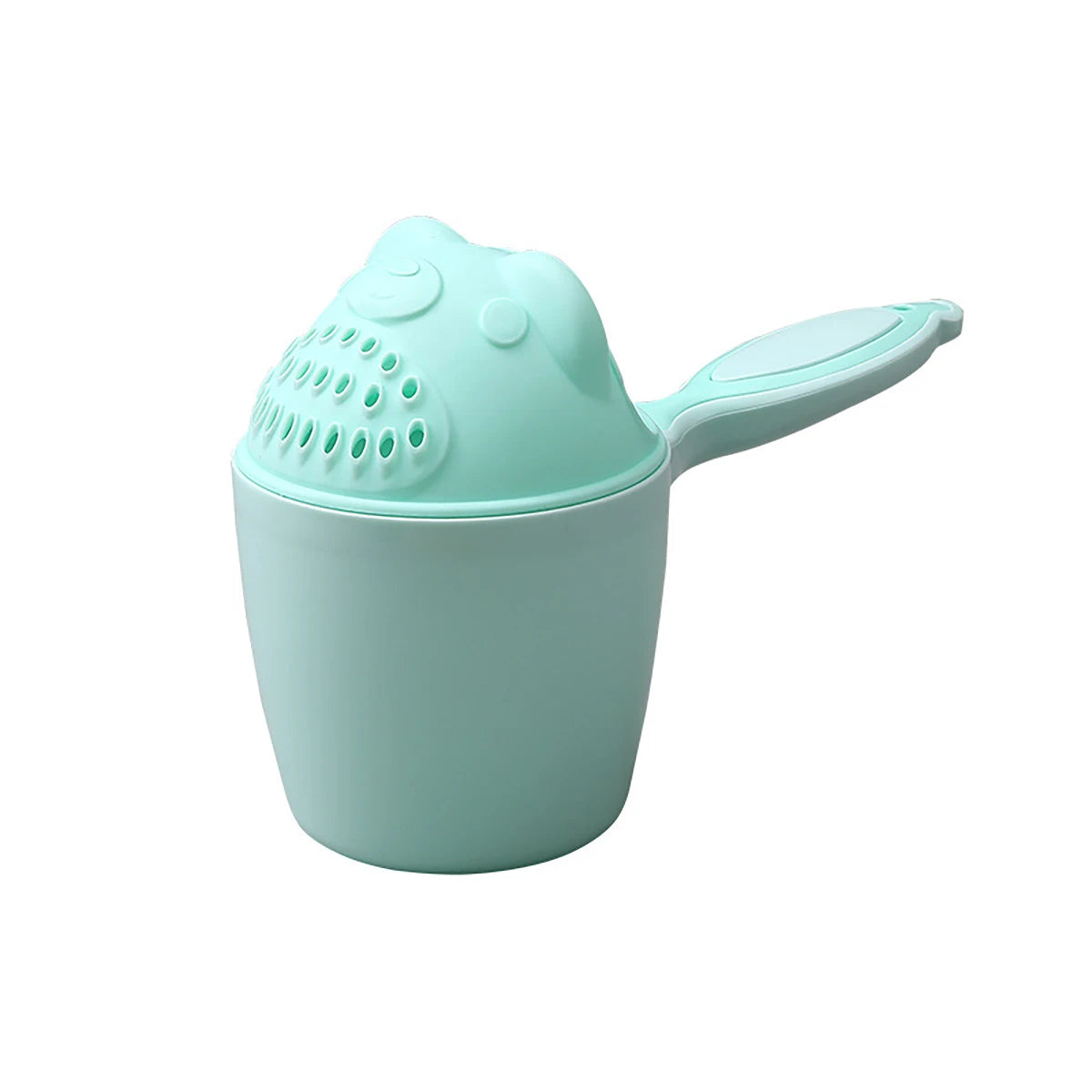 Bonnet de bain bébé mignon à motifs de dessins animés - Gobelet à shampoing pour tout-petits
