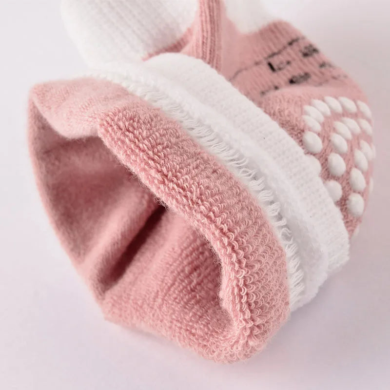 Genouillères Bébé Respirantes - Protection Genoux - Coton Doux - 0-3 ans
