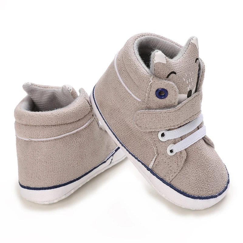 Chaussures de marche bébé semelles souples antidérapantes - Chaussures sport décontractées printemps automne pour premiers pas