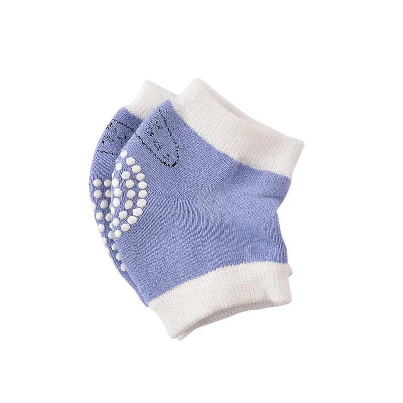 Genouillères Bébé Respirantes - Protection Genoux - Coton Doux - 0-3 ans
