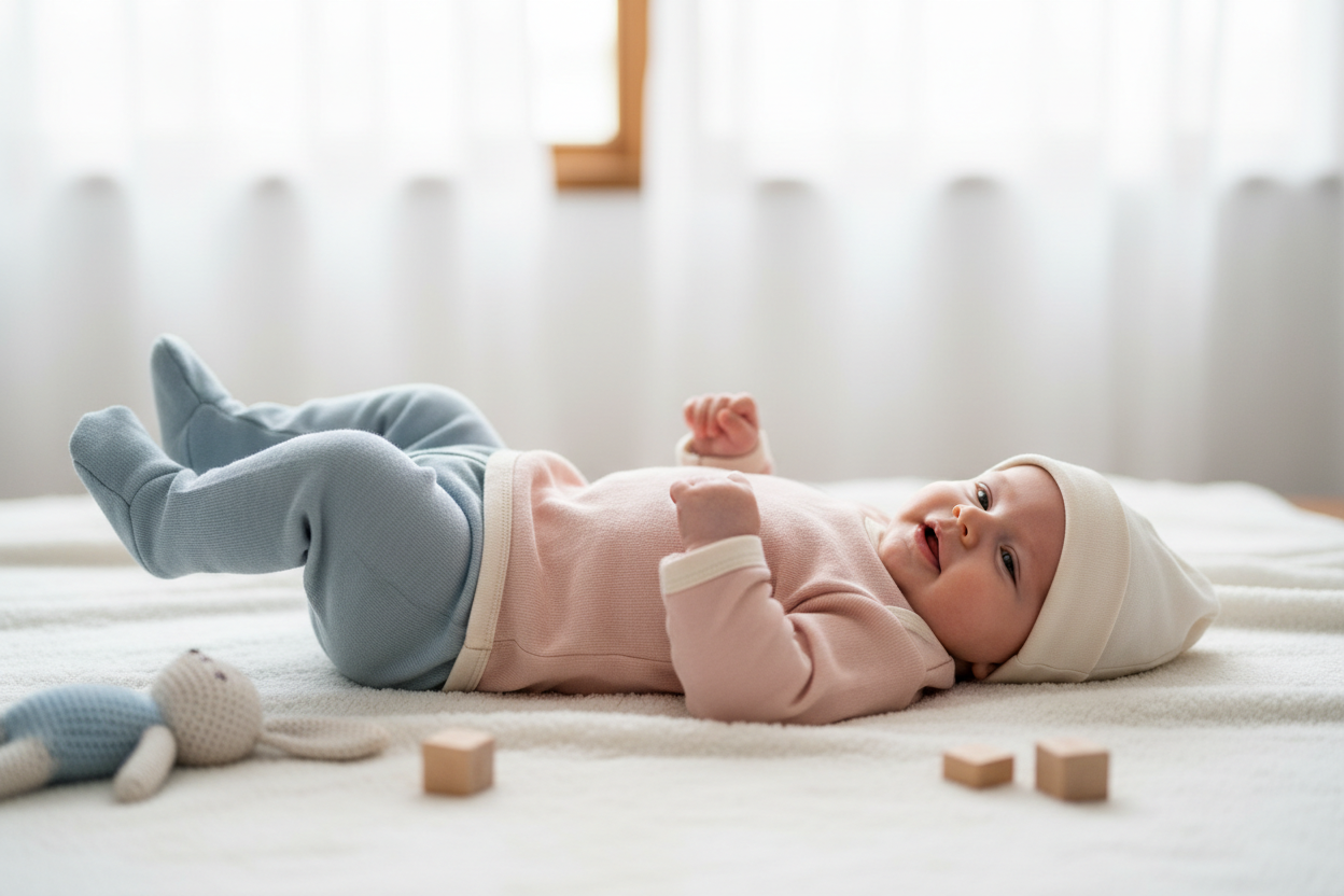 Image bannière bébé coton bio